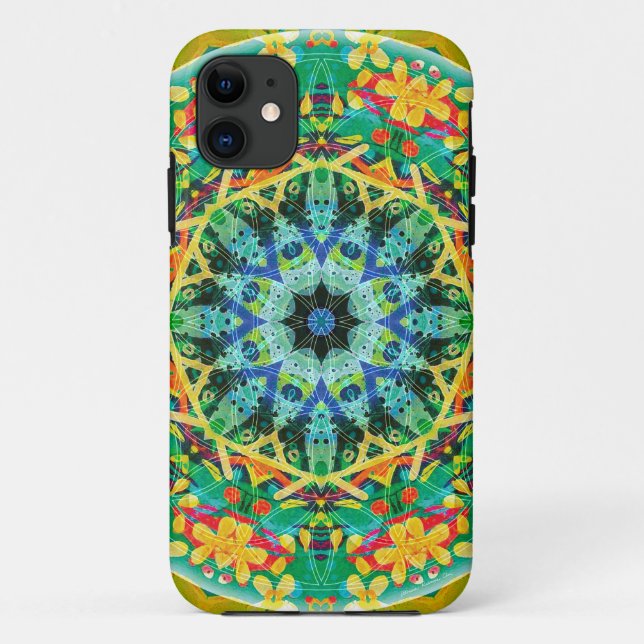 Flower of Life Mandala 10 iPhone 5/5S Case (Back)