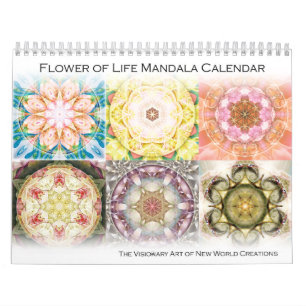 Flower of Life Mandala Calendar 2015
