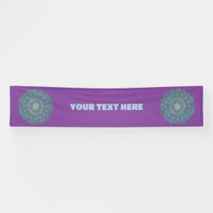 Flower Of Life - Mandala India Style 1 Banner