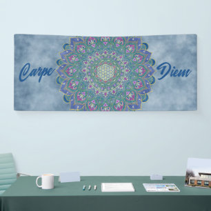 Flower Of Life - Mandala India Style 1 Banner