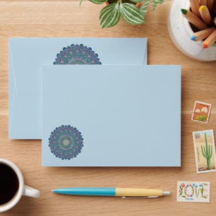 Flower Of Life - Mandala India Style 1 Envelope
