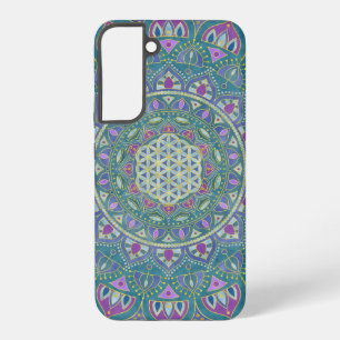 Flower Of Life - Mandala India Style 1 Samsung Galaxy Case