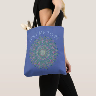 Flower Of Life - Mandala India Style 1 Tote Bag