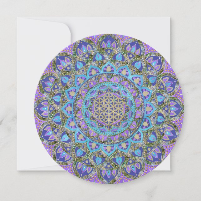 Flower Of Life - Mandala India Style 2 (Front)