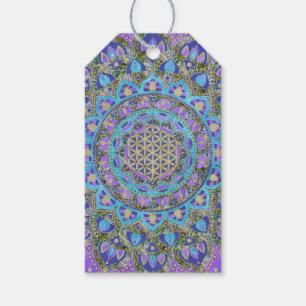 Flower Of Life - Mandala India Style 2 Gift Tags