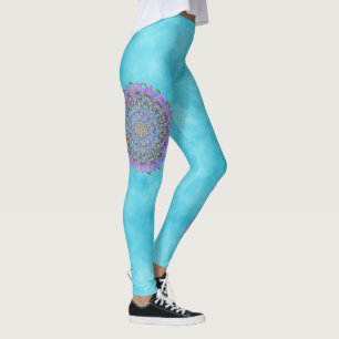 Flower Of Life - Mandala India Style 2 Leggings