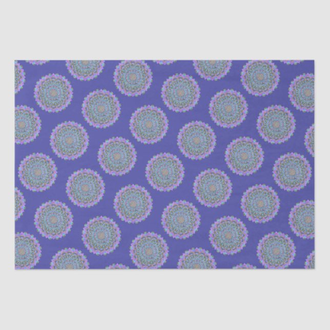 Flower Of Life - Mandala India Style 2 Tissue Paper (Front)