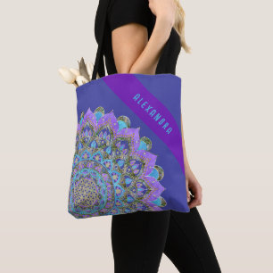 Flower Of Life - Mandala India Style 2 Tote Bag