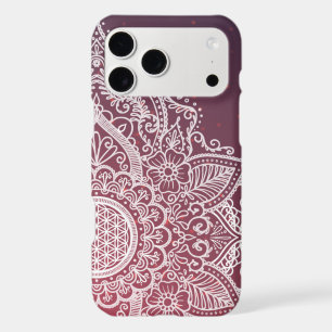 Flower of life Mandala red