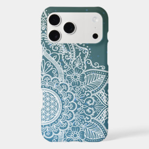 Flower of life Mandala turquoise