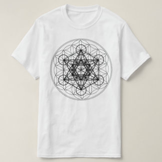 Flower of Life Metatron's Cube shirt