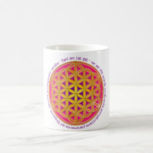 Flower Of Life / Moola Mantra Coffee Mug
