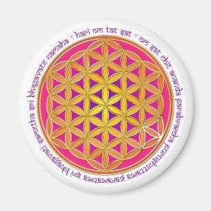 Flower Of Life / Moola Mantra Magnet