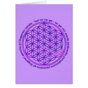 Flower Of Life - Moola Mantra - violet