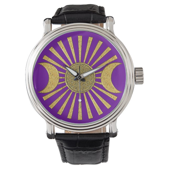 Flower of Life - Moon Watch (Front)