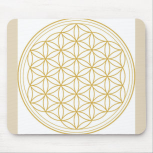 Flower Of Life Mouse Pad