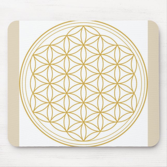 Flower Of Life Mouse Pad (Front)