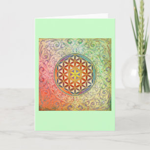 Flower of Life - Ornament I Card