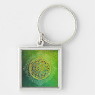 Flower of Life - Ornament II Key Ring