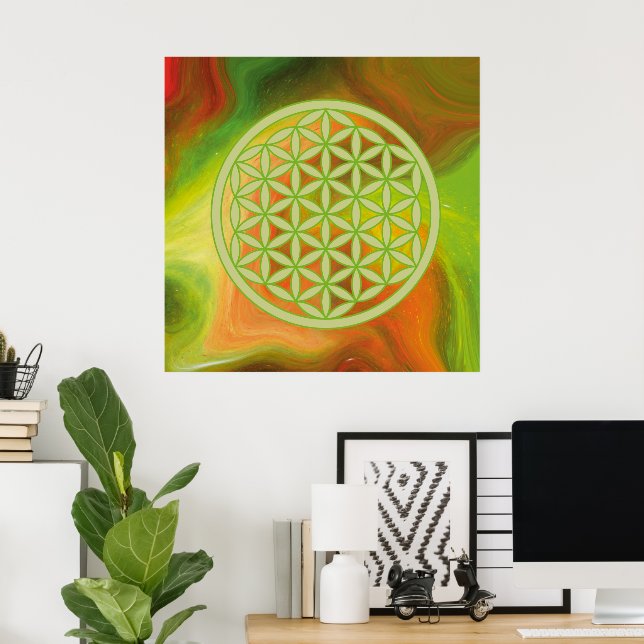 Flower of life poster (Home Office)