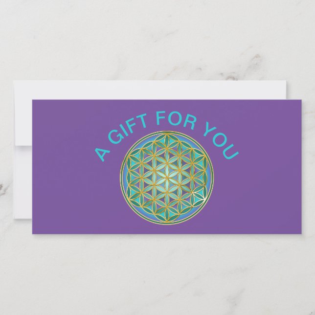 FLOWER OF LIFE - Sacred Geometrie Design 1 (Front)