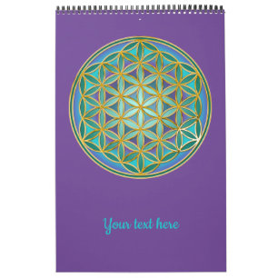 FLOWER OF LIFE - Sacred Geometrie Design 1 Calendar