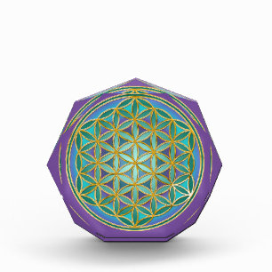 FLOWER OF LIFE - Sacred Geometrie Design 1 Photo Block