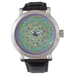 FLOWER OF LIFE - Sacred Geometrie Design 1 Watch
