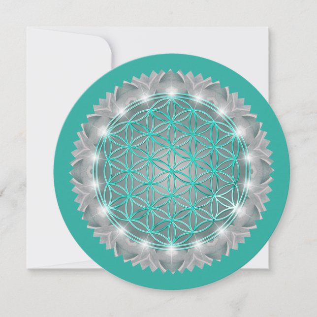 FLOWER OF LIFE - Sacred Geometrie Light 2 (Front)