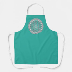 FLOWER OF LIFE - Sacred Geometrie Light 2 Apron
