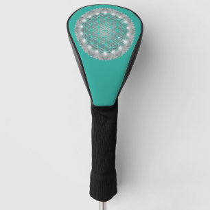 FLOWER OF LIFE - Sacred Geometrie Light 2 Golf Head Cover