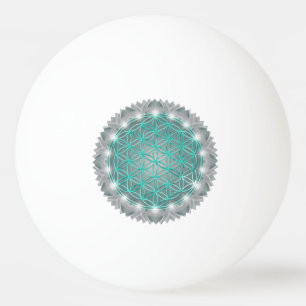 FLOWER OF LIFE - Sacred Geometrie Light 2 Ping Pong Ball