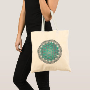 FLOWER OF LIFE - Sacred Geometrie Light 2 Tote Bag