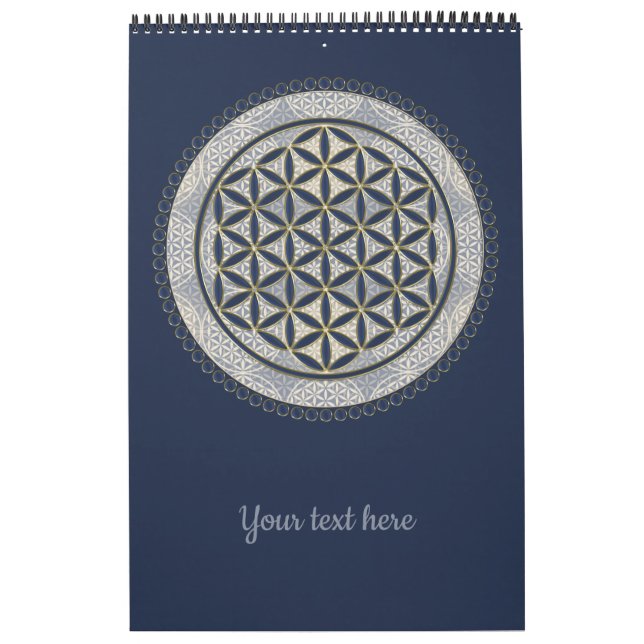 FLOWER OF LIFE - Sacred Geometrie Symbol Art 1 Calendar (Cover)