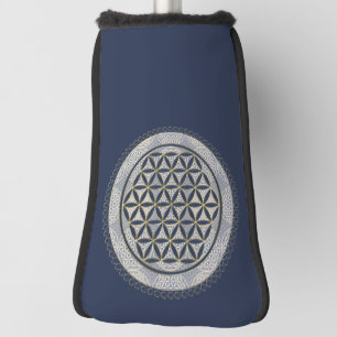 FLOWER OF LIFE - Sacred Geometrie Symbol Art 1 Golf Head Cover