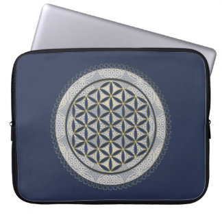 FLOWER OF LIFE - Sacred Geometrie Symbol Art 1 Laptop Sleeve