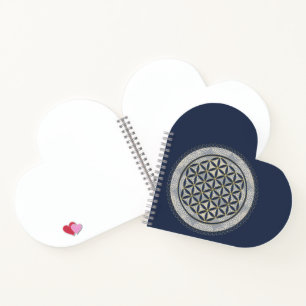 FLOWER OF LIFE - Sacred Geometrie Symbol Art 1 Notebook