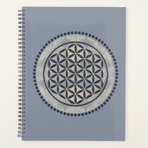 FLOWER OF LIFE - Sacred Geometrie Symbol Art 1 Planner