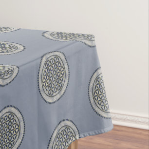 FLOWER OF LIFE - Sacred Geometrie Symbol Art 1 Tablecloth