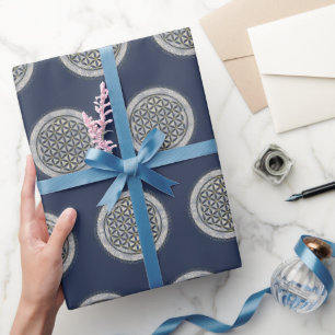 FLOWER OF LIFE - Sacred Geometrie Symbol Art 1 Wrapping Paper