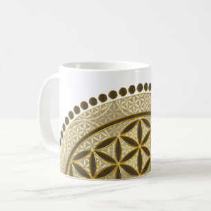 FLOWER OF LIFE - Sacred Geometrie Symbol Art 2 Coffee Mug