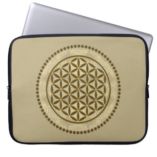 FLOWER OF LIFE - Sacred Geometrie Symbol Art 2 Laptop Sleeve