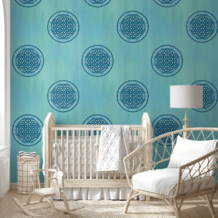 FLOWER OF LIFE - Sacred Geometrie Symbol Art 3 Wallpaper