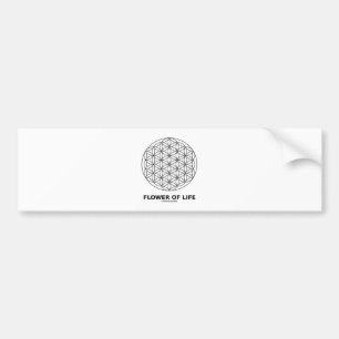 Flower Of Life (Sacred Geometry) Bumper Sticker