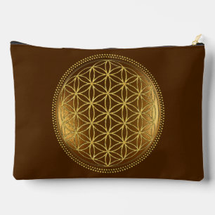 FLOWER OF LIFE - Sacred Geometry Medaillon 1 Accessory Pouch