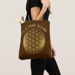 FLOWER OF LIFE - Sacred Geometry Medaillon 1 Tote Bag