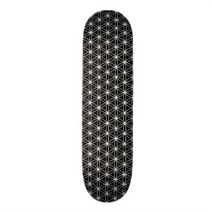 Flower Of Life Sacred Geometry Skateboard