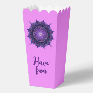 FLOWER OF LIFE - Sacred Geometry Symbol 8 Favour Box