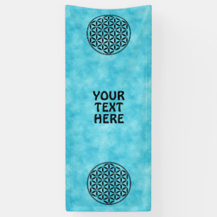 FLOWER OF LIFE - Sacred Geometry Symbol full 1 Banner