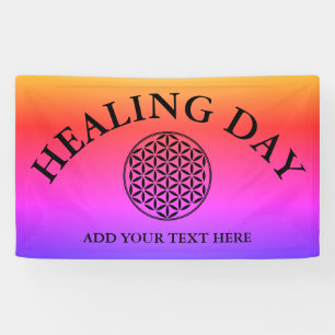 FLOWER OF LIFE - Sacred Geometry Symbol full 1 Banner